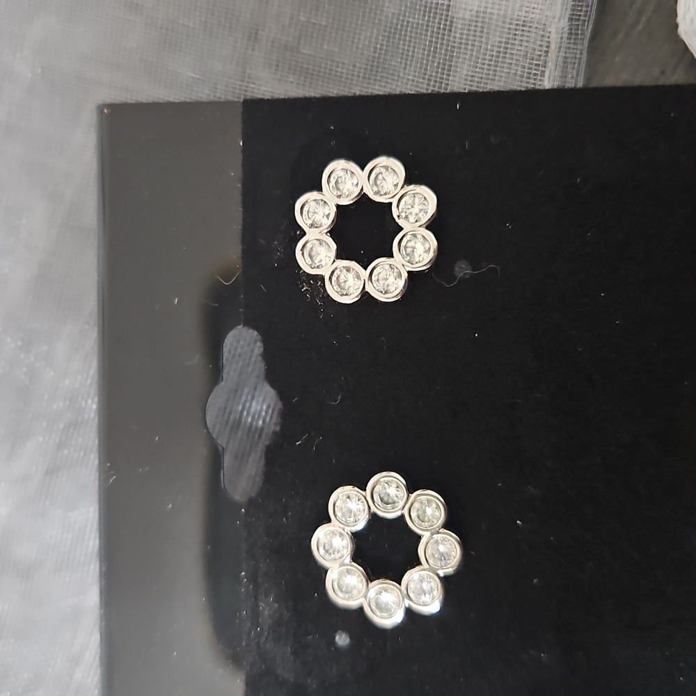 Kate Spade Pave Circle Earrings - Picture 1 of 3